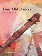 FOUR OLD DANCES RECORDER QUARTET cover